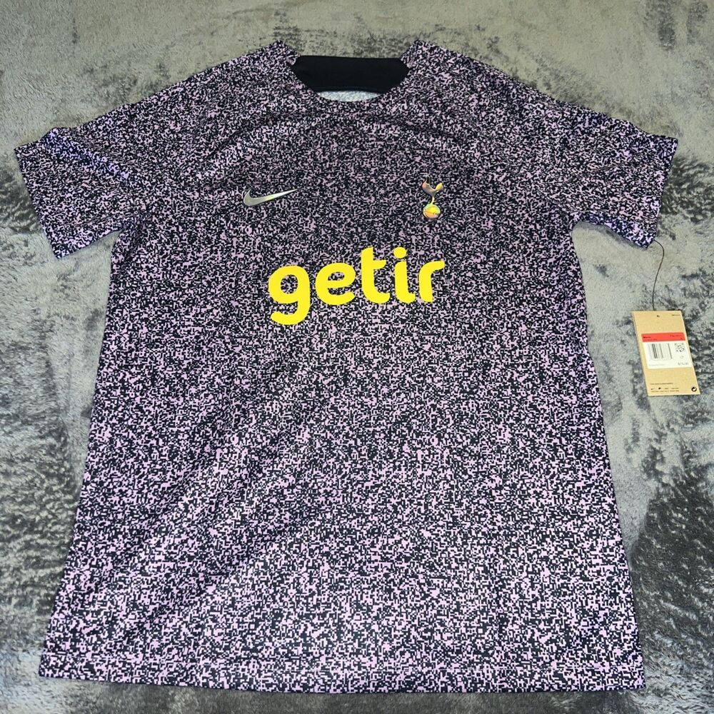 LARGE Nike Tottenham Hotspur 23/24 Pre-Match Dri-Fit Academy SS Top